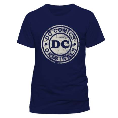 DC Comics: Distressed Logo (Gr.S), T-Shirt