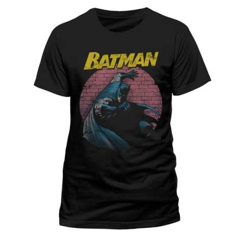 Batman: Spotlight (T-Shirt,Schwarz,Größe S), T-Shirt