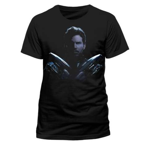 Guardians Of The Galaxy Vol 2: Star Lord (T-Shirt,Schwarz,Größe L), T-Shirt