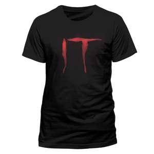 It: Logo (T-Shirt,Schwarz,Größe L), T-Shirt