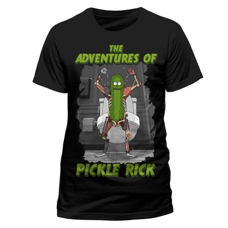 Rick And Morty: The Adventures Of Pickle Rick (Gr.M), T-Shirt