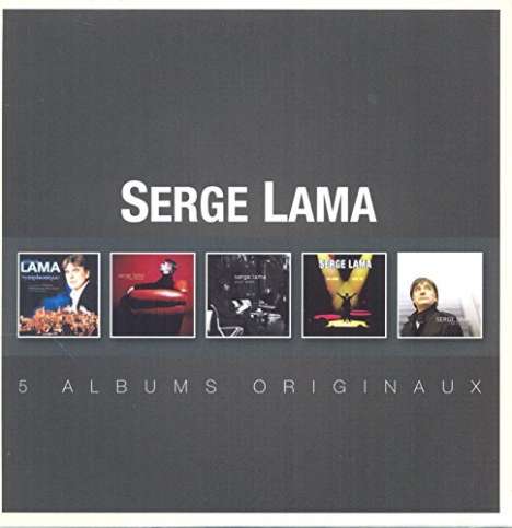 Serge Lama: Original Album Series, 5 CDs