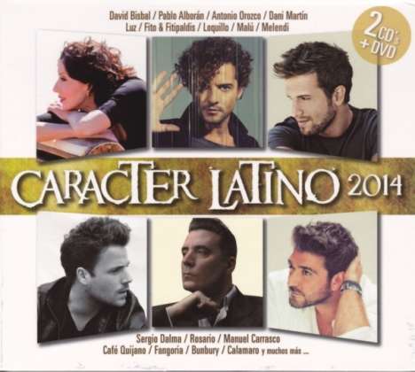 Caracter Latino 2014 (2CD + DVD), 2 CDs und 1 DVD