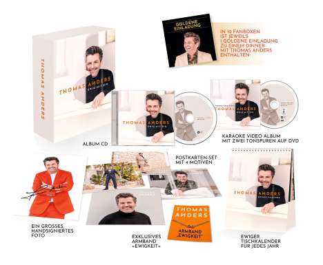 Thomas Anders: Ewig mit Dir (Limited-Fanbox), 1 CD und 1 DVD