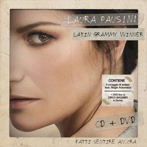 Laura Pausini: Fatti Sentire Ancora, 1 CD und 1 DVD