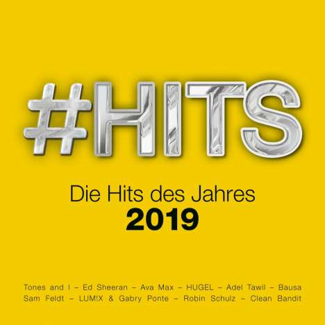 #Hits 2019: Die Hits des Jahres, 2 CDs