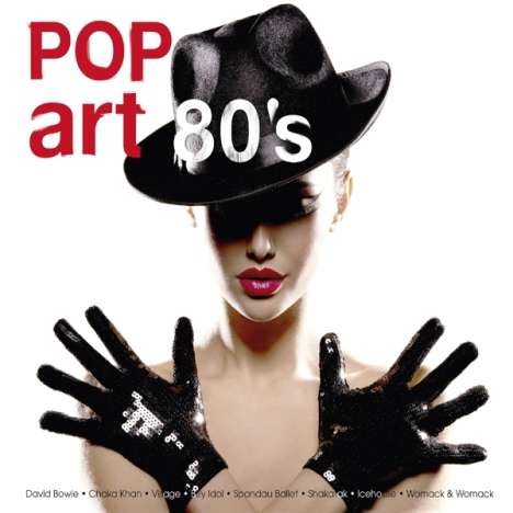 PopArt 80's: Kult Hits der 80er, 2 CDs