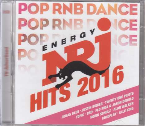 Energy - Hit Music Only! - Best Of 2016, 2 CDs