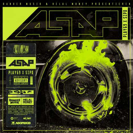 Play69 X Sipo: ASAP (Neon Box), 1 CD und 1 Merchandise