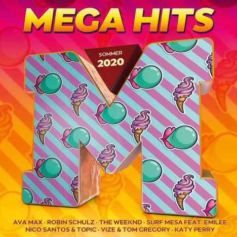 MegaHits Sommer 2020, 2 CDs