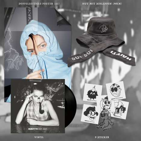 Haiyti: Sui Sui (Survival Kit), 1 LP und 1 Merchandise