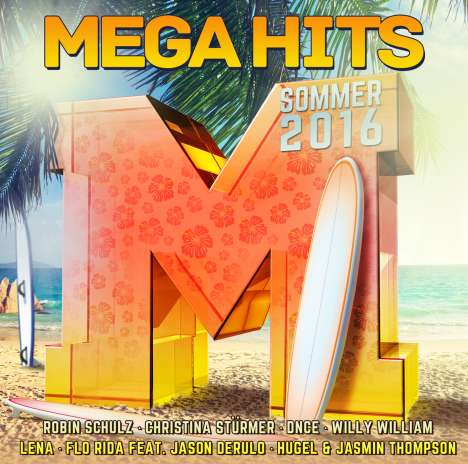 Megahits - Sommer 2016, 2 CDs