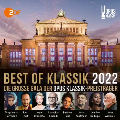 Best of Klassik 2022 - Die große Gala der Opus Klassik-Preisträger, 2 CDs