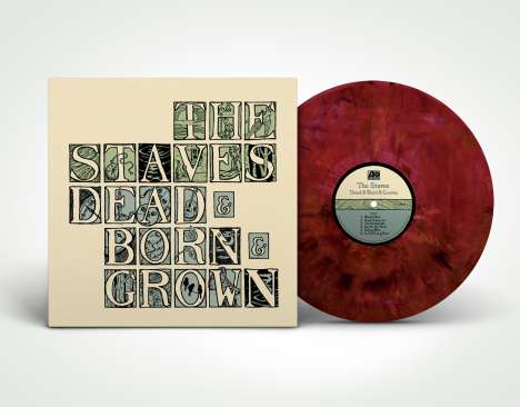 The Staves: Dead &amp; Born &amp; Grown (10th Anniversary Recycled Vinyl) (180g) (Splattered Vinyl), LP