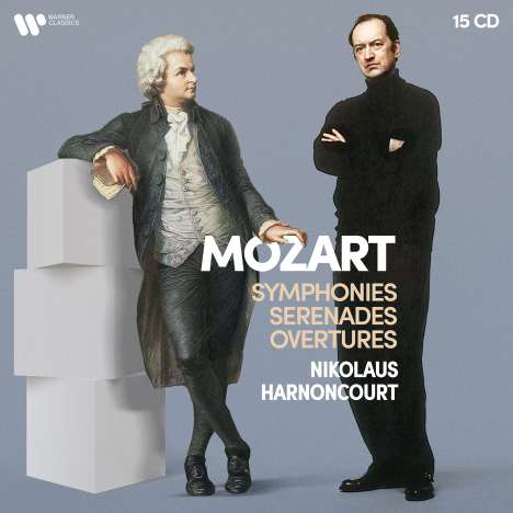 Wolfgang Amadeus Mozart (1756-1791): Symphonien Nr.10-14,16-21,23-27,29-36,38-41, 15 CDs