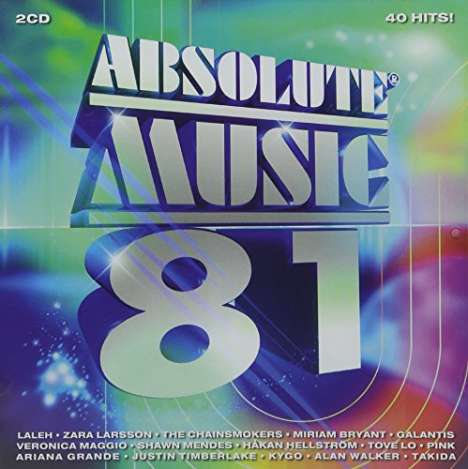 Absolute Music 81, 2 CDs