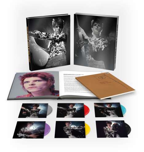 David Bowie (1947-2016): Rock 'N' Roll Star! (Book Set), 5 CDs und 1 Blu-ray Audio