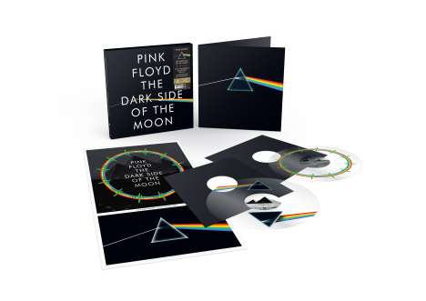 Pink Floyd: The Dark Side Of The Moon (50th Anniversary) (2023 Remaster) (180g) (Limited Collector's Edition) (Picture Discs: UV Printed Art On Clear Vinyl), 2 LPs