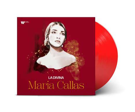 Maria Callas - La Divina (140g / Rotes Vinyl / limitierte Auflage), LP