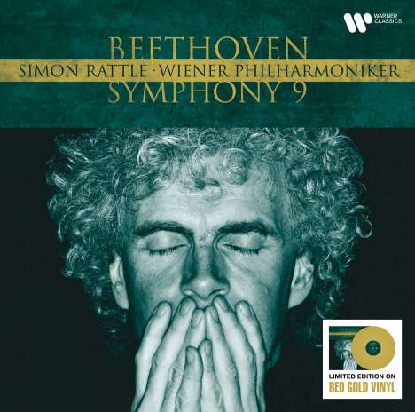 Ludwig van Beethoven (1770-1827): Symphonie Nr.9 (140g / Red Gold Vinyl / Limited Edition), 2 LPs