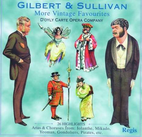 Arthur Sullivan (1842-1900): More Vintage Gilbert &amp; Sullivan Favourites, CD