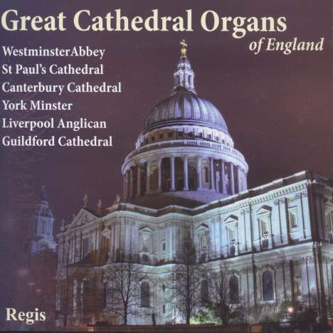 Great Cathedral Organs of England Vol.1, CD