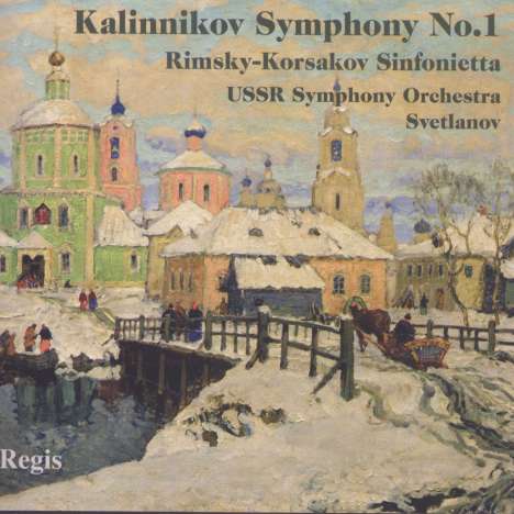 Wassilij Kalinnikoff (1866-1901): Symphonie Nr.1, CD