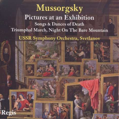Modest Mussorgsky (1839-1881): Bilder einer Ausstellung (Orch.Fass.), CD