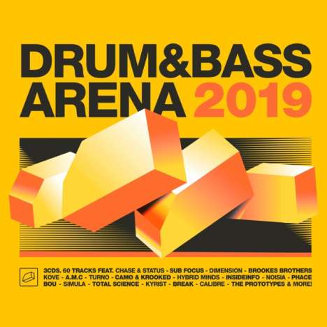 Drum &amp; Bass Arena 2019, 3 CDs