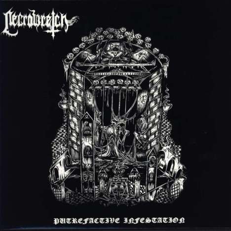 Necrowretch: Putrefactive Infestation (White Vinyl), LP