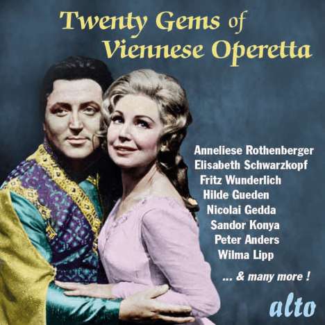 Twenty Gems of Viennese Operetta, CD