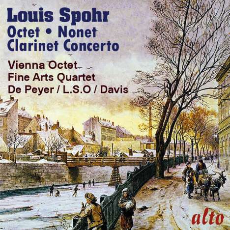 Louis Spohr (1784-1859): Klarinettenkonzerte Nr.1, CD