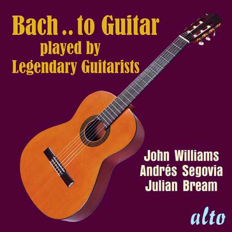 Bach to Guitar, CD