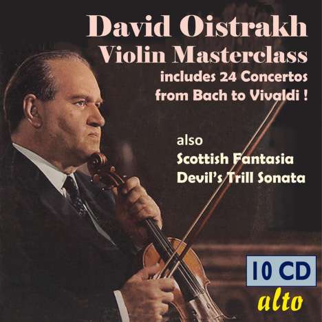 David Oistrach - Violin Masterclass, 10 CDs