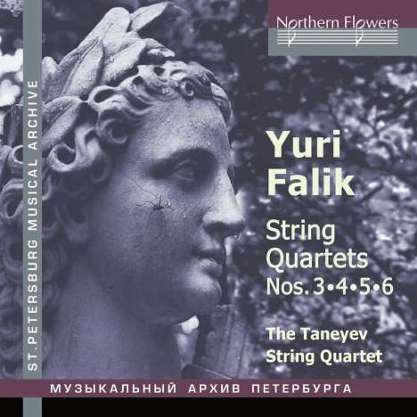 Yuri Alexandrovich Falik (1936-2009): Streichquartette Nr.3-6, CD