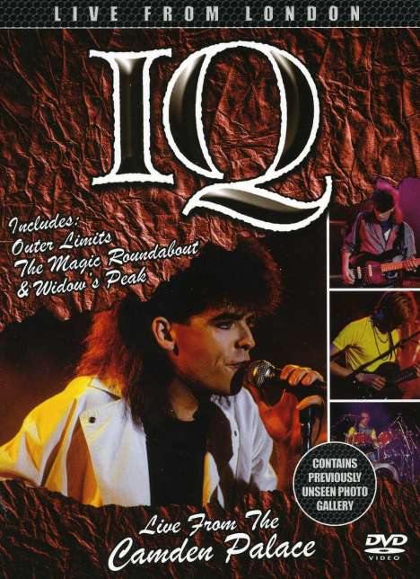 IQ: Live From London 1982, DVD