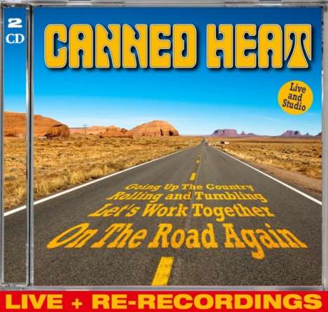 Canned Heat: On The Road Again: Live And Studio, 2 CDs