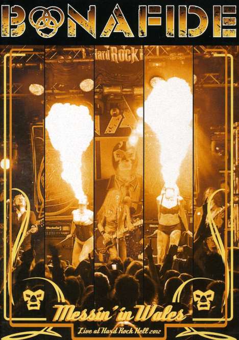 Bonafide: Messin' In Wales: Live At Hard Rock Hell 2012, DVD