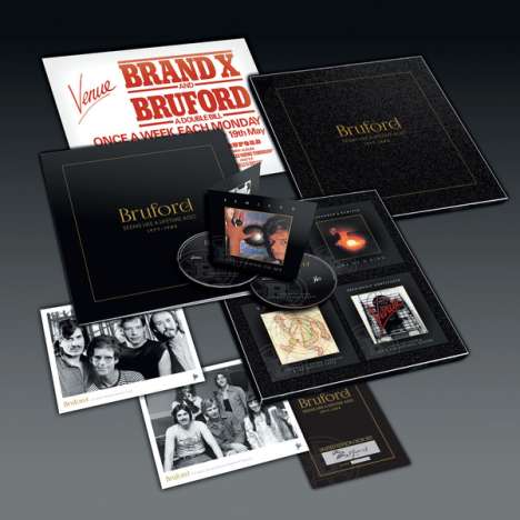 Bill Bruford: Seems Like A Lifetime Ago  (Box Set) (Limited-Numbered-Edition), 6 CDs und 2 DVDs