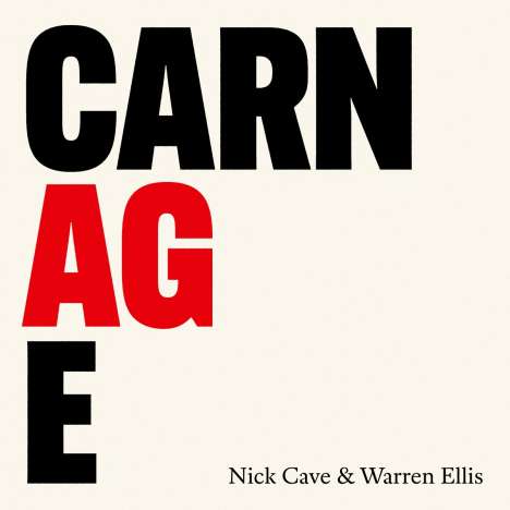 Nick Cave &amp; Warren Ellis: Carnage, CD