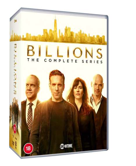 Billions Season 1-7 (Complete Series) (UK Import), 30 DVDs