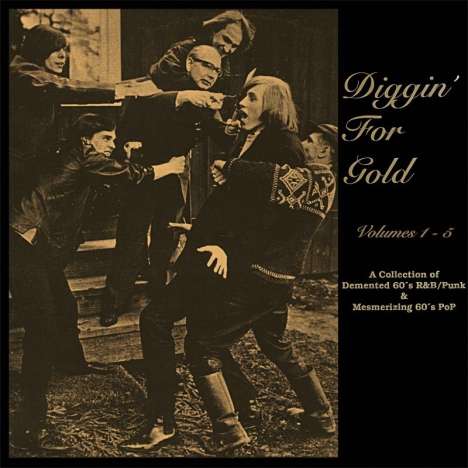 Diggin' For Gold Volumes 1 - 5, 5 CDs