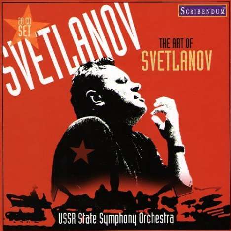 Yevgeni Svetlanov - The Art of Svetlanov, 20 CDs
