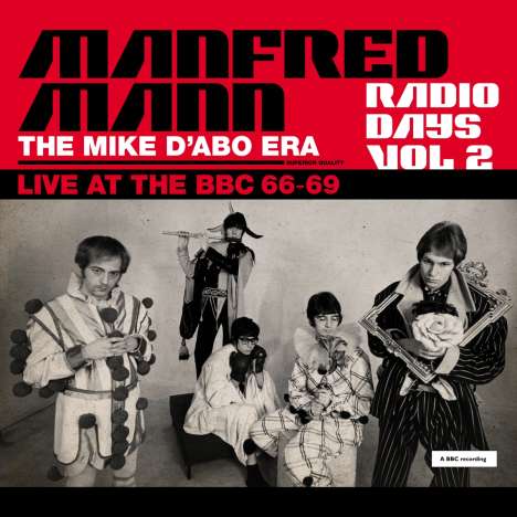 Manfred Mann: Radio Days Vol 2 - Live At The BBC 66-69 (The Mike D'Abo Era) (180g), 3 LPs