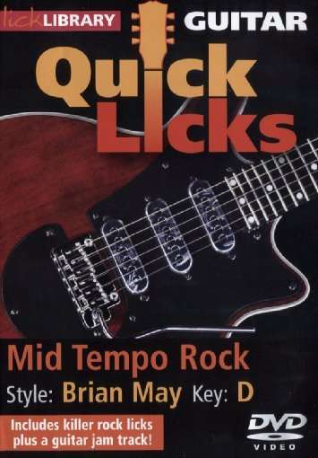 Guitar Quick Licks - Mid Tempo Rock/Brian May, DVD