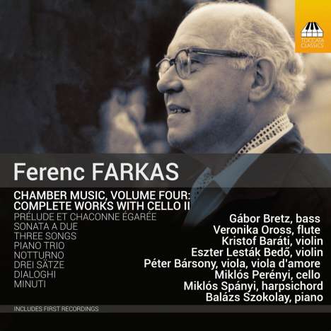 Ferenc Farkas (1905-2000): Kammermusik mit Cello Vol.2, CD