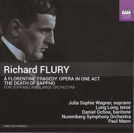 Richard Flury (1896-1967): A Florentine Tragedy, CD