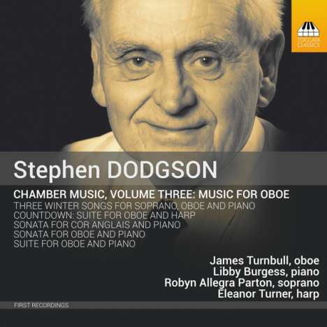 Stephen Dodgson (1924-2013): Kammermusik Vol.3 - Musik für Oboe, CD