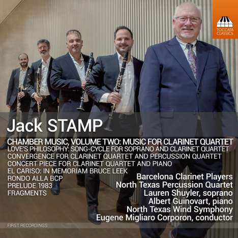 Jack Stamp (geb. 1954): Kammermusik Vol.2 - Werke für Klarinettenquartett, CD