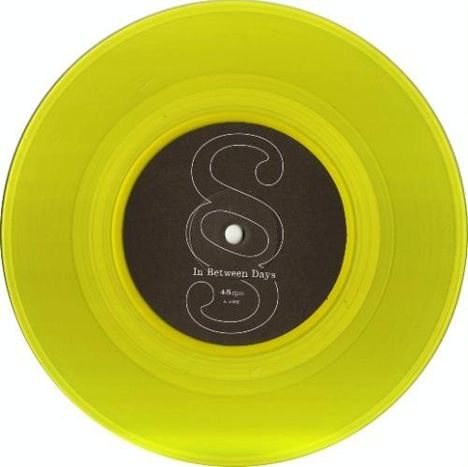 Cure-Ator/Terry Edwards &amp; The Scapegoats: In Between Days/Boots Off!! (Yellow Vinyl), Single 7"